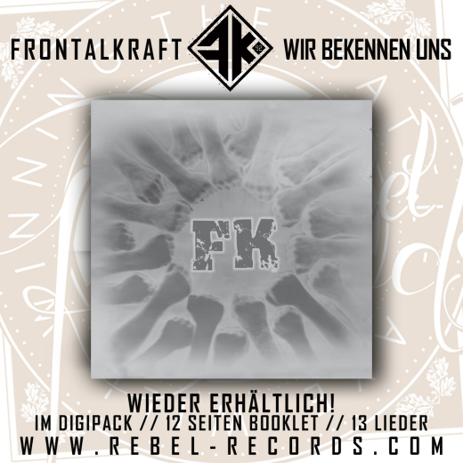 Frontalkraft -Wir bekennen uns Digipack
