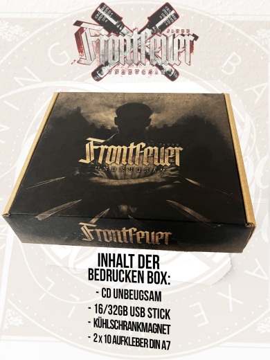 Frontfeuer - 20 Jahre - Unbeugsam - Pappbox