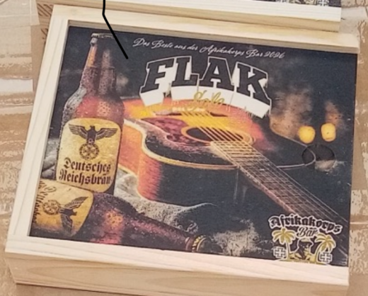 Flak Solo - Das Beste aus der Afrikakorps Bar 2026 HOlzbox