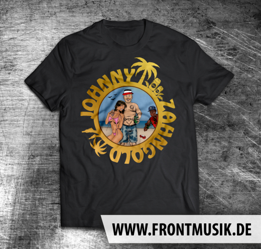 Zahngold Shirt -schwarz-
