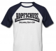 Kopfschuss T-Shirt Raglan Weiss