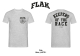 Flak- Keepers of the Race T-Shirt grau