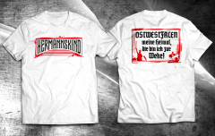 Hermannskind T-Shirt weiss