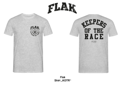 Flak- Keepers of the Race T-Shirt grau