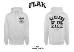 Flak- Keepers of the Race Kapuzenpullover grau