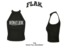 HEIMAT.LIEBE. Turtleneck Short Top