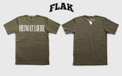 Flak Heimat.Liebe T-Shirt Oliv