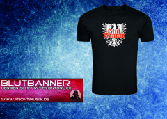 Blutbanner- Adler- Shirt -schwarz-
