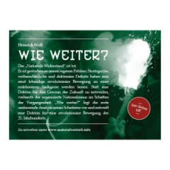 HEINRICH WOLF – WIE WEITER? - BUCH